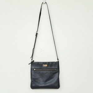 KATE SPADE New York Black Prospect Place Rima Crossbody Bag Handbag Leather